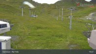 Archiv Foto Webcam Samnaun - Blickrichtung Viderjoch 18:00