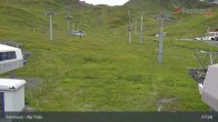 Archiv Foto Webcam Samnaun - Blickrichtung Viderjoch 07:00
