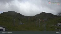 Archiv Foto Webcam Samnaun - Blickrichtung Viderjoch 08:00