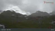 Archiv Foto Webcam Samnaun - Blickrichtung Viderjoch 14:00