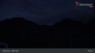 Archiv Foto Webcam Samnaun - Blickrichtung Viderjoch 04:00