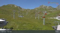 Archiv Foto Webcam Samnaun - Blickrichtung Viderjoch 10:00
