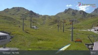 Archiv Foto Webcam Samnaun - Blickrichtung Viderjoch 14:00