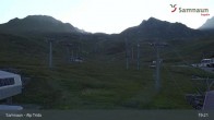 Archiv Foto Webcam Samnaun - Blickrichtung Viderjoch 18:00