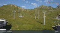 Archiv Foto Webcam Samnaun - Blickrichtung Viderjoch 07:00