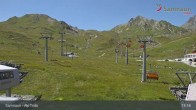 Archiv Foto Webcam Samnaun - Blickrichtung Viderjoch 12:00