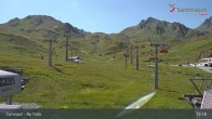 Archiv Foto Webcam Samnaun - Blickrichtung Viderjoch 14:00