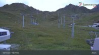 Archiv Foto Webcam Samnaun - Blickrichtung Viderjoch 02:00