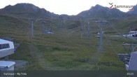 Archiv Foto Webcam Samnaun - Blickrichtung Viderjoch 02:00