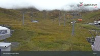 Archiv Foto Webcam Samnaun - Blickrichtung Viderjoch 13:00