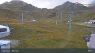 Archiv Foto Webcam Samnaun - Blickrichtung Viderjoch 18:00
