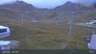 Archiv Foto Webcam Samnaun - Blickrichtung Viderjoch 20:00