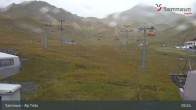 Archiv Foto Webcam Samnaun - Blickrichtung Viderjoch 08:00