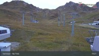 Archiv Foto Webcam Samnaun - Blickrichtung Viderjoch 18:00