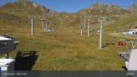 Archiv Foto Webcam Samnaun - Blickrichtung Viderjoch 09:00