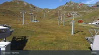 Archiv Foto Webcam Samnaun - Blickrichtung Viderjoch 09:00