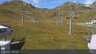 Archiv Foto Webcam Samnaun - Blickrichtung Viderjoch 10:00