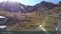 Archiv Foto Webcam Samnaun - Blickrichtung Viderjoch 16:00