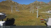 Archiv Foto Webcam Samnaun - Blickrichtung Viderjoch 08:00