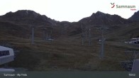 Archiv Foto Webcam Samnaun - Blickrichtung Viderjoch 02:00