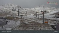 Archiv Foto Webcam Samnaun - Blickrichtung Viderjoch 09:00