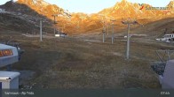 Archiv Foto Webcam Samnaun - Blickrichtung Viderjoch 07:00