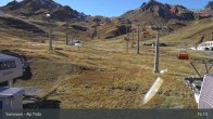 Archiv Foto Webcam Samnaun - Blickrichtung Viderjoch 14:00