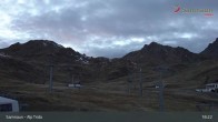 Archiv Foto Webcam Samnaun - Blickrichtung Viderjoch 02:00