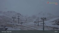 Archiv Foto Webcam Samnaun - Blickrichtung Viderjoch 18:00