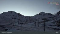 Archiv Foto Webcam Samnaun - Blickrichtung Viderjoch 02:00