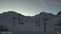 Archiv Foto Webcam Samnaun - Blickrichtung Viderjoch 00:00