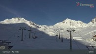 Archiv Foto Webcam Samnaun - Blickrichtung Viderjoch 07:00