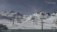 Archiv Foto Webcam Samnaun - Blickrichtung Viderjoch 12:00