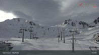 Archiv Foto Webcam Samnaun - Blickrichtung Viderjoch 14:00