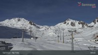 Archiv Foto Webcam Samnaun - Blickrichtung Viderjoch 08:00
