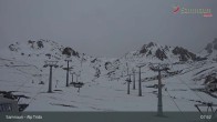 Archiv Foto Webcam Samnaun - Blickrichtung Viderjoch 07:00