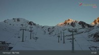 Archiv Foto Webcam Samnaun - Blickrichtung Viderjoch 06:00