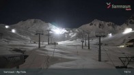 Archiv Foto Webcam Samnaun - Blickrichtung Viderjoch 18:00