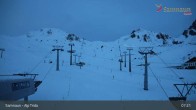 Archiv Foto Webcam Samnaun - Blickrichtung Viderjoch 06:00