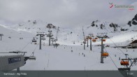 Archiv Foto Webcam Samnaun - Blickrichtung Viderjoch 10:00
