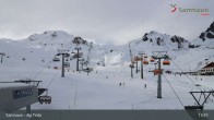 Archiv Foto Webcam Samnaun - Blickrichtung Viderjoch 12:00