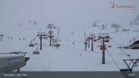 Archiv Foto Webcam Samnaun - Blickrichtung Viderjoch 08:00