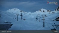 Archiv Foto Webcam Samnaun - Blickrichtung Viderjoch 06:00