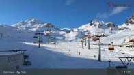 Archiv Foto Webcam Samnaun - Blickrichtung Viderjoch 12:00