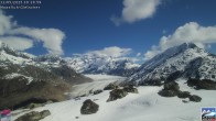 Archiv Foto Webcam Riederalp - Aletschgletscher 09:00