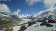 Archiv Foto Webcam Riederalp - Aletschgletscher 09:00