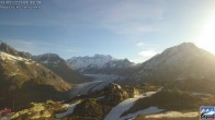 Archiv Foto Webcam Riederalp - Aletschgletscher 06:00