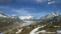 Archiv Foto Webcam Riederalp - Aletschgletscher 11:00