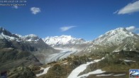 Archiv Foto Webcam Riederalp - Aletschgletscher 15:00