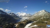 Archiv Foto Webcam Riederalp - Aletschgletscher 17:00